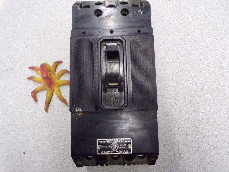 ITE Circuit Breaker F Frame 3-Pole 125VDC 600VAC 4037 *FREE SHIPPING*