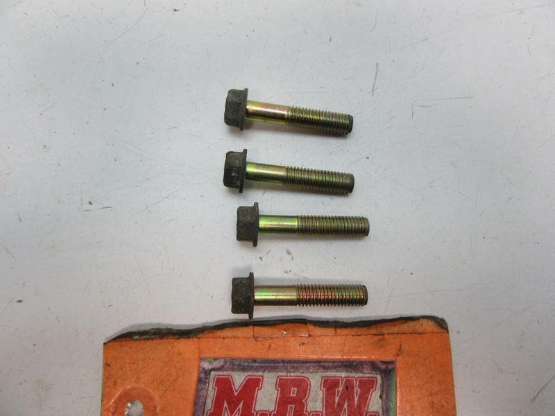 FITS SET OF 4 BOLTS BOLT THROTTLE BODY UNIT TBU TO ENGINE INTAKE MANIFOLD 2.5L