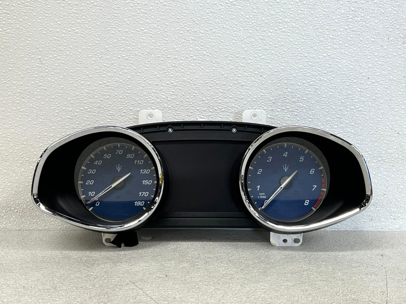 ⭐2014-2017 MASERATI QUATTROPORTE SPEEDOMETER INSTRUMENT CLUSTER 49K OEM LOT2638