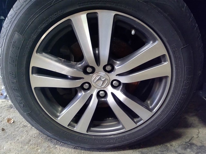 Rim Wheel 18x8 Alloy 5 Double Spoke Factory Installed Fits 16-18 PILOT 1774051