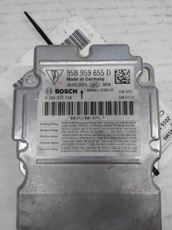 Used Air Bag Module fits: 2015 Porsche MACAN Air Bag Grade A