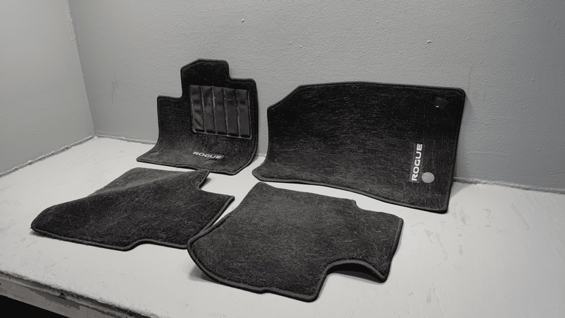 2021-2022 Nissan Rogue Front & Rear Interior Floor Carpet Liner Mat Set of 4 OEM