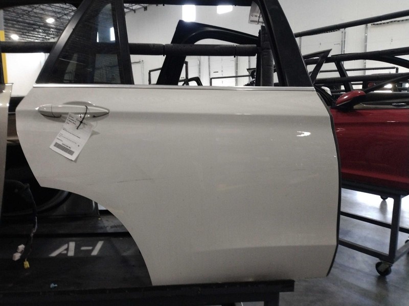 2016 BMW X5 Rear Right Door Blue Used - Dented & Folded - OEM 321857