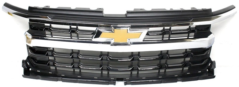 OEM Grille For Chevy Silverado LT 1500 84692658 Chrome Scratches