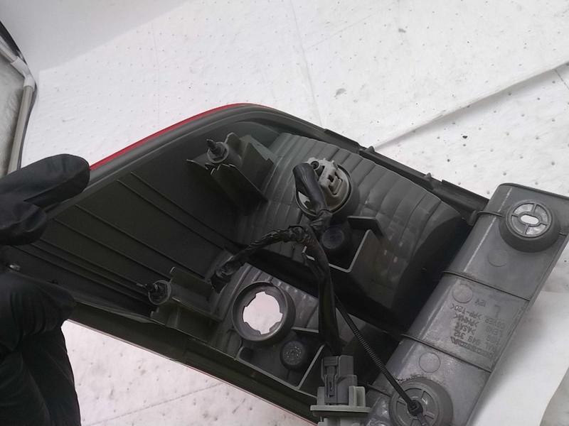2012 Honda Odyssey Left Tail Light Assembly Blue OEM 103808 4DR Van