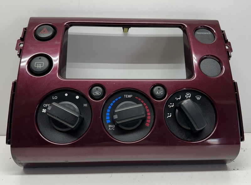 3559445250 | 07-10 Toyota FJ Cruiser Radio Stereo Climate Control Trim AC Heater