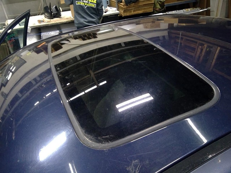 Complete Sun Roof Glass Tracks and Motor Fits 10-14 LEGACY Sedan 1742550