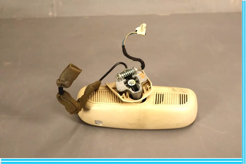 10-16 Mercedes W204 C350 E350 Interior Rear View Mirror Beige 2048104217 OEM