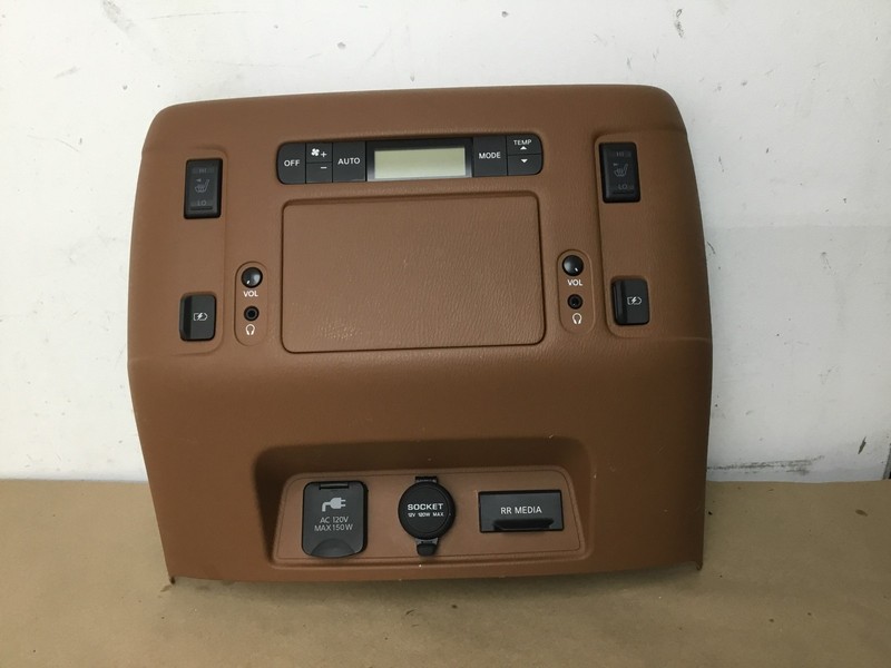Infiniti QX80 2018 Rear Center Console Climate Control Aux USB Panel 14-19 ; :A