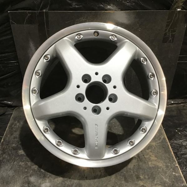 2002 Mercedes CLK 208 Type CLK55 65255 Wheel 17x7.5 Front Rim Silver B66031030
