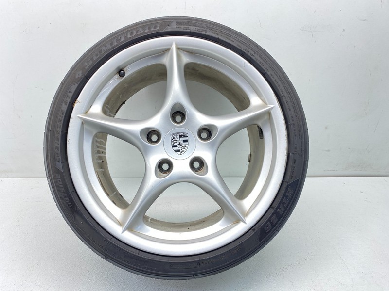 Porsche Carrera 911 996 18 INCH Rear Alloy Wheel Rim with Tire 10x18 ET:65 OEM✅