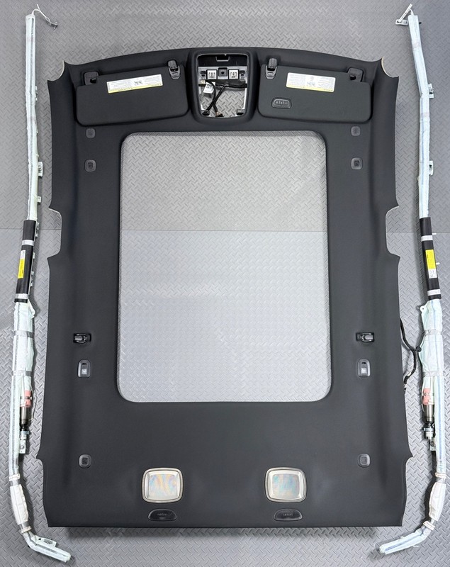 ✅ 19-26 RAM 1500 5th CREW CAB OEM HEADLINER CEILING BLACK ASSY SUNROOF SPEAKERS