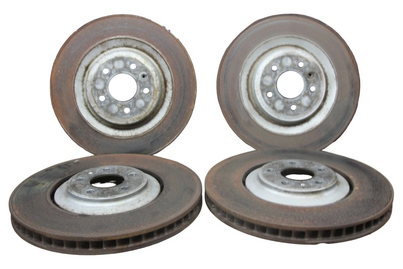 2011-2018 Audi A8 A8L Quattro OEM Front Rear Left Right Brake Rotor Set