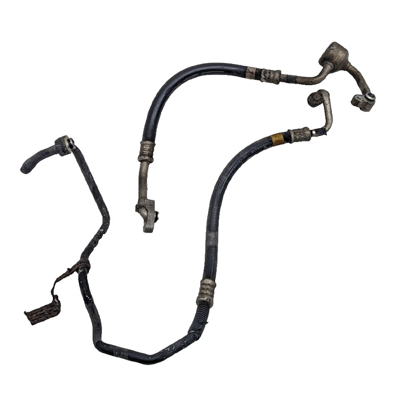 2006-2010 Lexus IS250 AC Condenser Lines Hoses Pair OEM