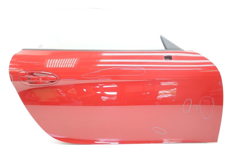 13-16 Porsche Boxster 2.7L Red Passenger Right Front Door Assembly