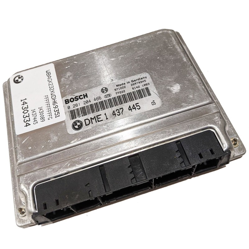 OEM Engine Control Module DME RR Silver Seraph BMW 750iL5.4L V12 M73 / 1437445