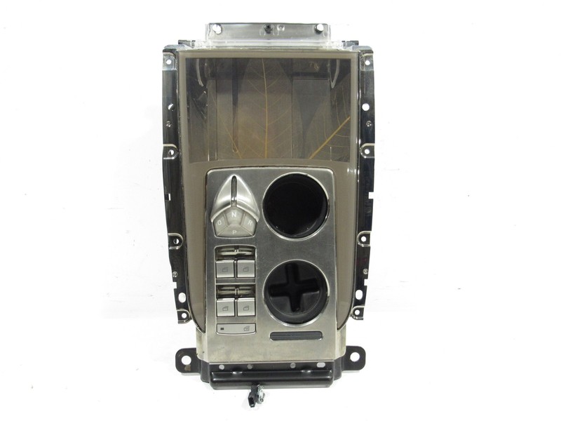 11 12 Fisker Karma 2012 Front Center Console Gear Selector Cup Holder Panel |@2