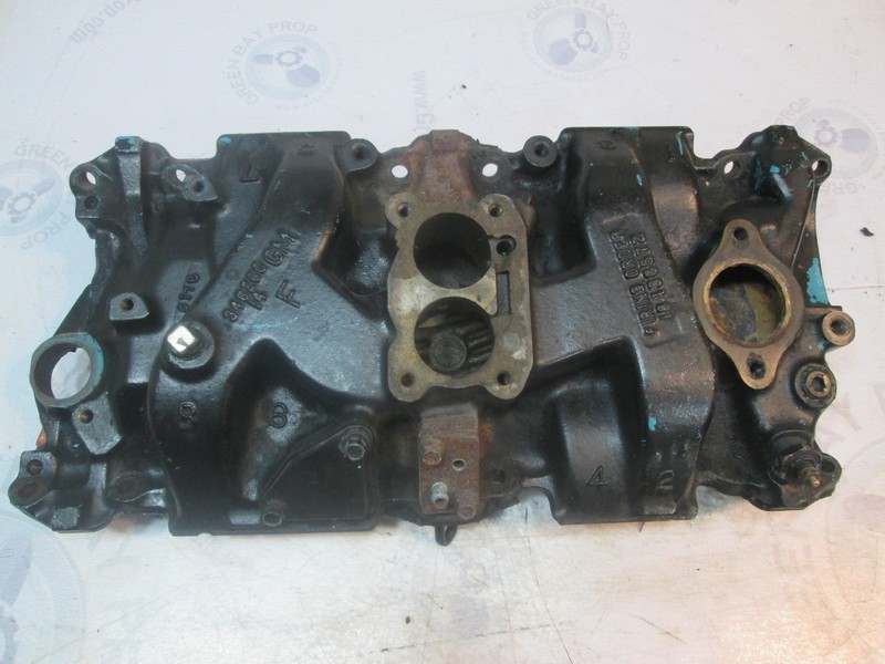 6269796 OMC Stringer Chevy GM V8 2 BBL Intake Manifold 1979-85