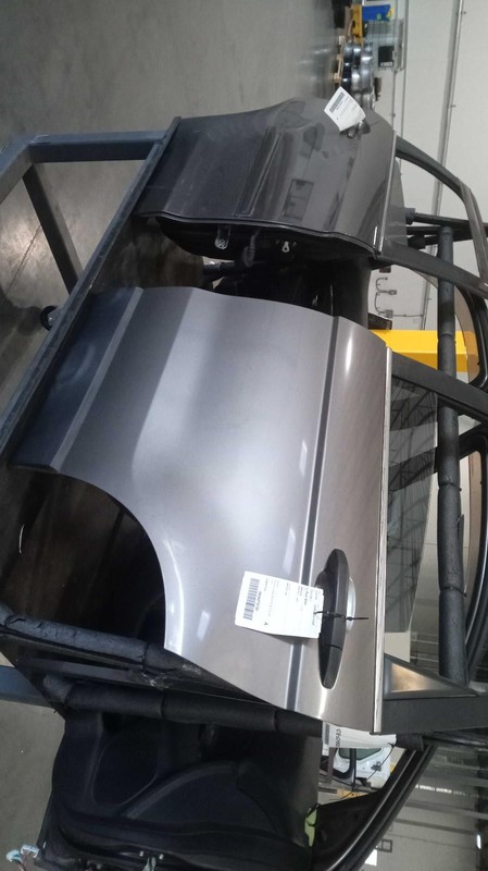 2009 Honda CR-V Left Rear Door Grey 124K Miles OEM Part #588908