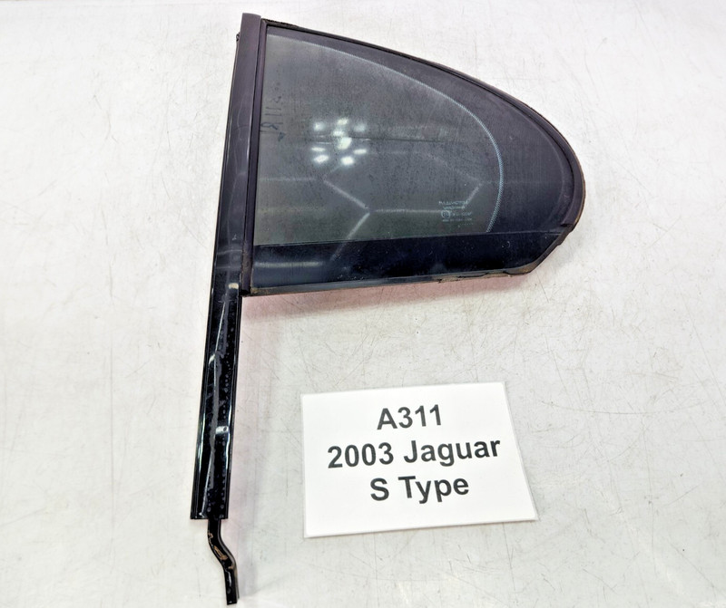 ✅ 03-08 OEM Jaguar S-Type X200 Rear Left Driver Side Quarter Window Glass