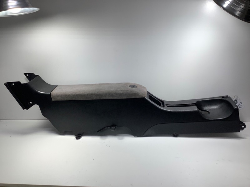 92 Honda Prelude Floor Center Bare Armrest Bezel Storage Black OEM