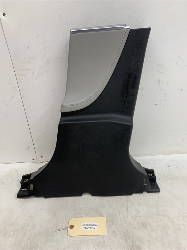 12-20 TESLA MODEL S RH SIDE LOWER B PILLAR TRIM COVER OEM 1008765-09-C 25017 M5