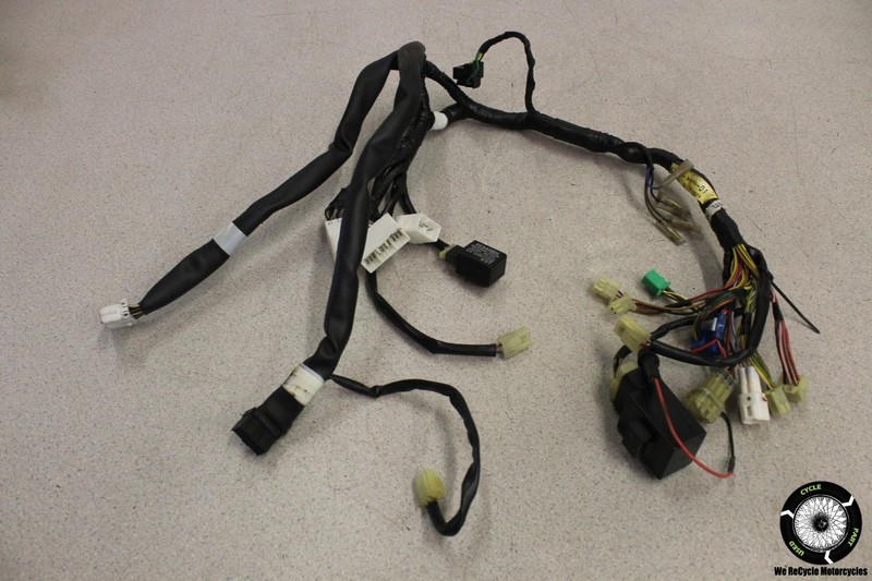 2001 Yamaha Royal Star XVZ1300TF HEADLIGHT WIRE WIRING HARNESS LOOM XVZ 1300 01