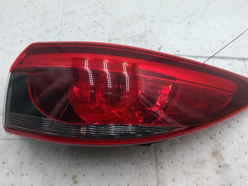 2017 MAZDA 6 Right Tail Light Assembly Black LED OEM 706792 Used 109K Miles