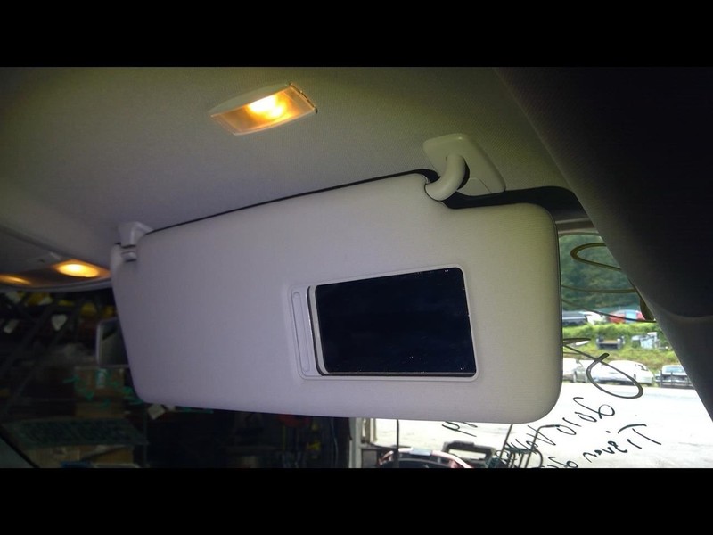 Passenger Sun Visor Illuminated Germany Built VIN W Fits 09-18 TIGUAN 1632970