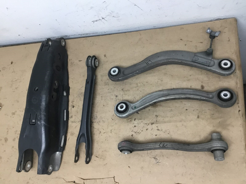 Mercedes SL550 R231 2013 Rear Left Driver Upper Lower Control Arm Set 13-19 :Y