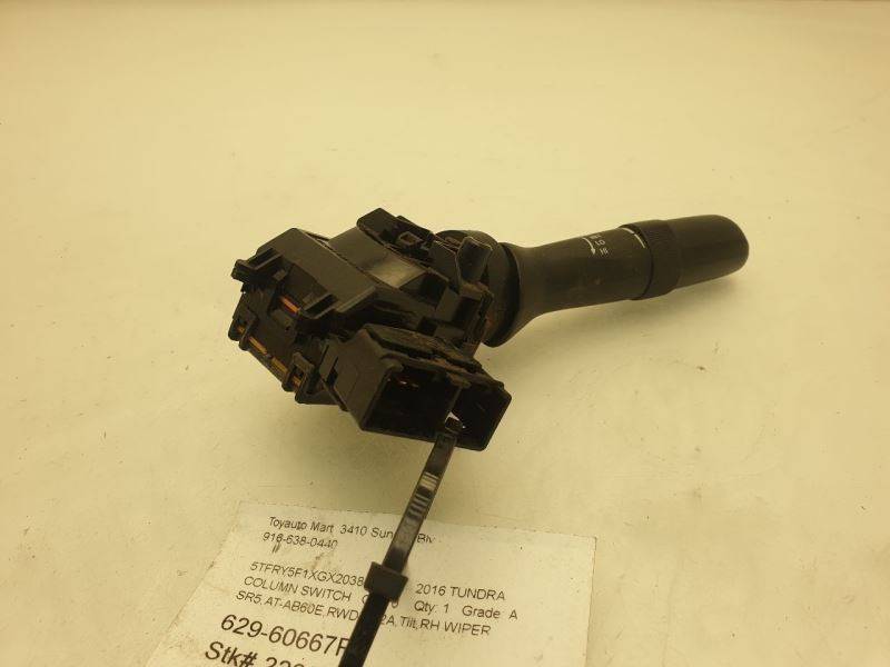 14 15 16 17 18 TOYOTA TUNDRA STEERING COLUMN SWITCH ASSEMBLY