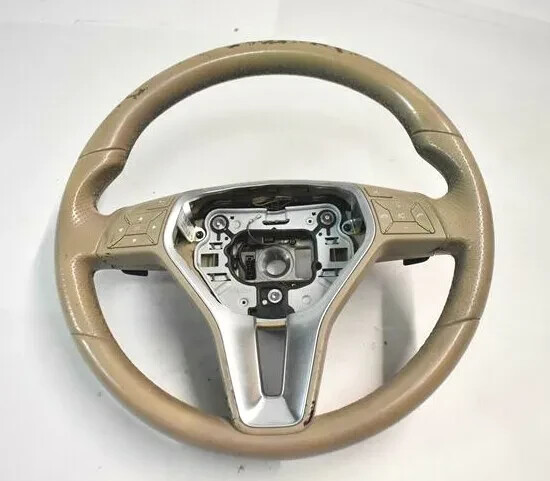 12-15 Mercedes W204 C250 C300 E350 Sport Driving Steering Wheel Assembly OEM