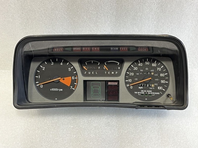 1979 HONDA ACCORD SPEEDOMETER INSTRUMENT CLUSTER MANUAL M/T CALIFORNIA 77K MILES