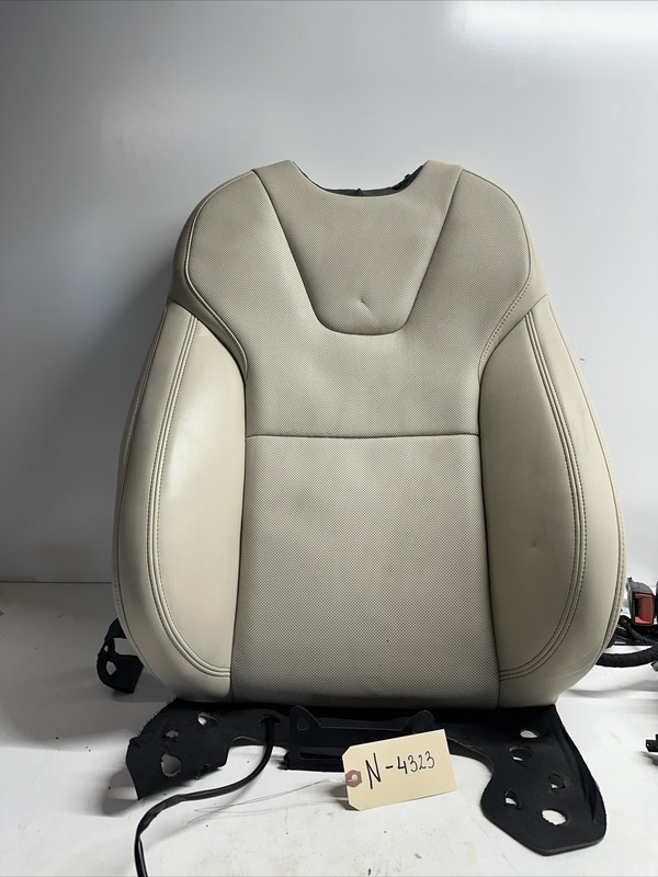 2021 Tesla S X Front Left Seat Complete Ventilated Beige 2486405-00-C 4323 UP
