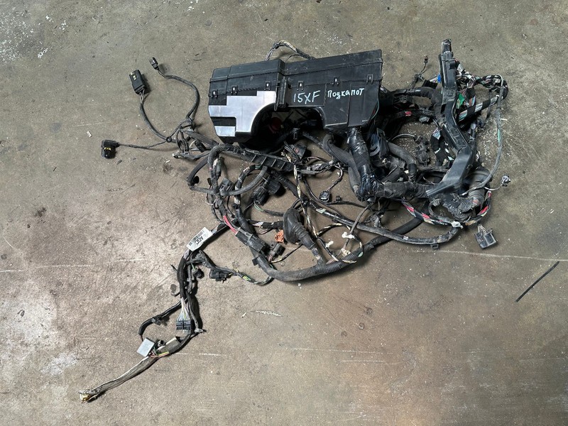 13-15 JAGUAR XF 3.0L UNDER HOOD ENGINE BAY WIRE WIRING HARNESS OEM