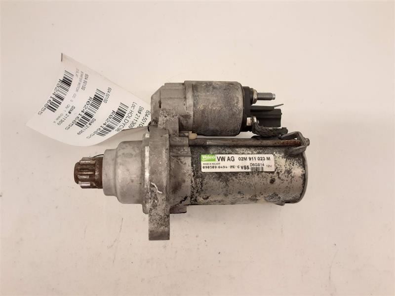Starter Motor Engine ID Cbpa Bosch Manufacturer Fits 06-16 JETTA 2416855