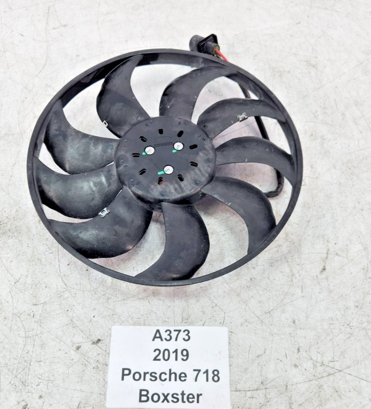 ✅ 17-24 OEM Porsche 718 Boxster 982 2.0L Right Radiator Cooling Fan Motor
