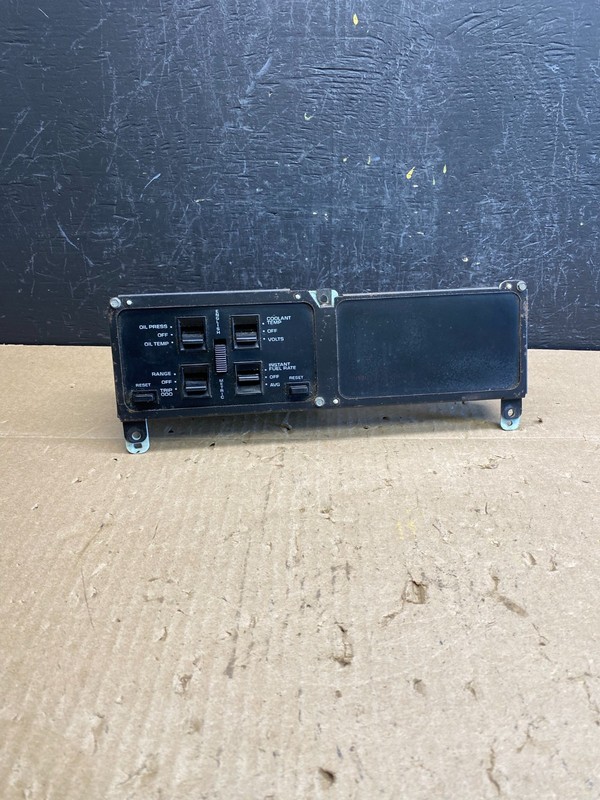 1984-1985 Chevrolet Corvette Digital Dash Information DIC Switch Panel AC6754 DG