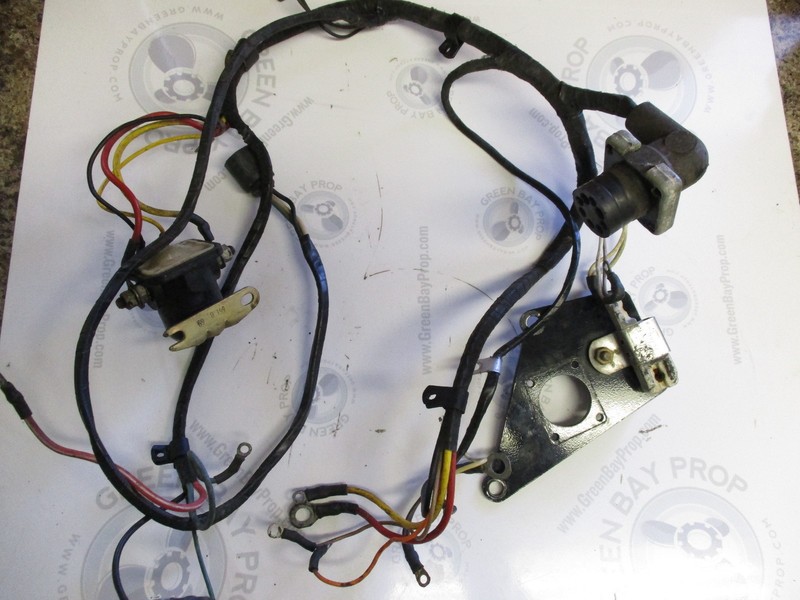 34453 Mercruiser External Wiring Wire Harness With Solenoid 25661 37708A1