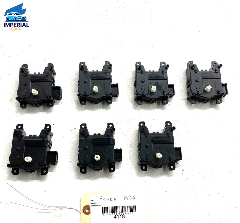 ACURA MDX 2015-2019 AIR CONDITIONER FLAP BLEND DOOR SERVO ACTUATOR HVAC OEM 7PCS