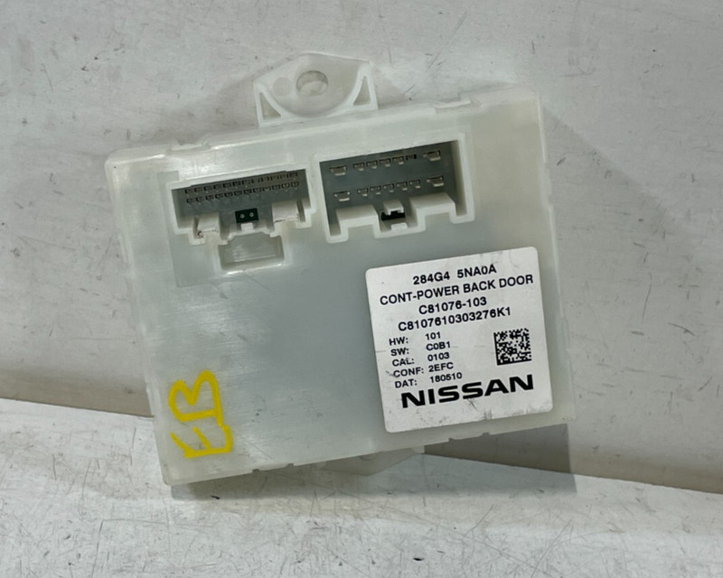 2019-2020 INFINITI QX50 TRUNK LIFT GATE TAILGATE DOOR CONTROL MODULE # 98855