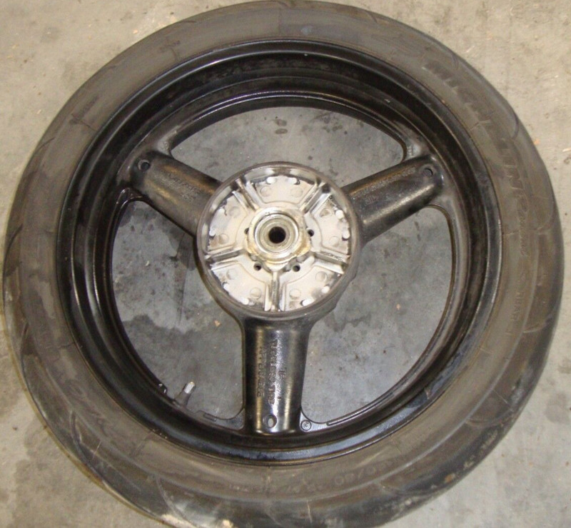 2006 Suzuki Katana GSX600F GSX 600 F Rear Wheel Rim Tire GSX600 Back 160/60 17