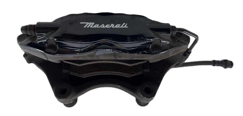 2014-2017 Maserati Quattroporte Rear Driver Caliper W/ Brake Line & Hose LH OEM