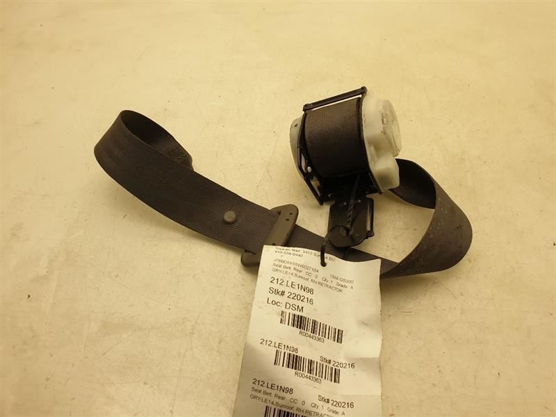 1998 LEXUS GS300 PASSENGER SIDE REAR SEAT BELT ASSEMBLY