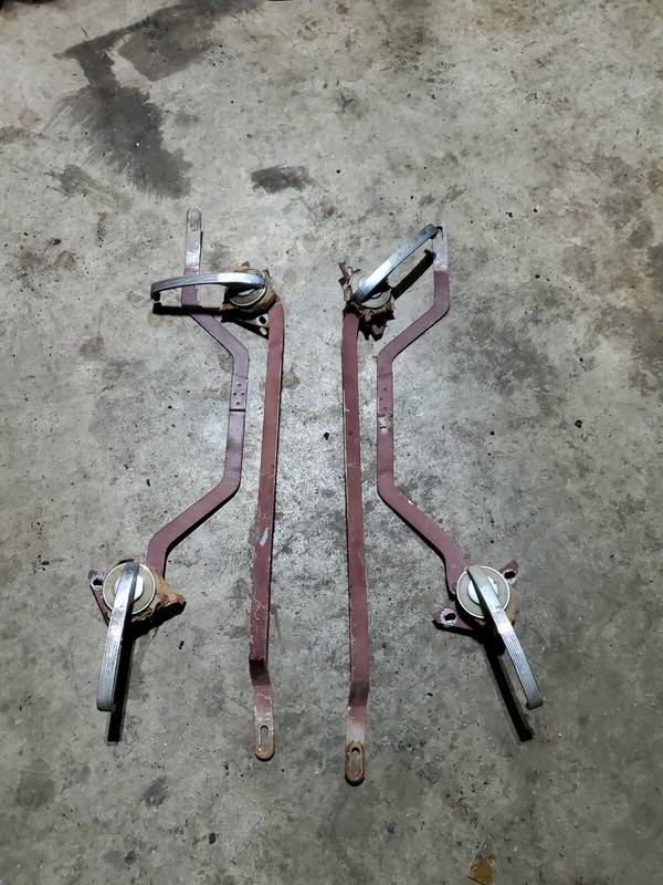 1946-1950 Packard Clipper Six 4 Door Sedan interior door handle linkage set of 4