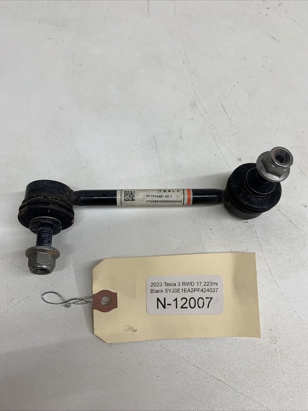 Tesla Model 3 Rear Left Stabilizer Link 1044491-00-F 12007 B141