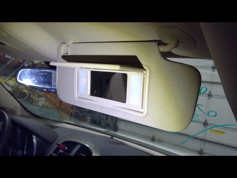 Passenger Sun Visor VIN 1 4th Digit Limited Fits 13-16 MALIBU 1528285