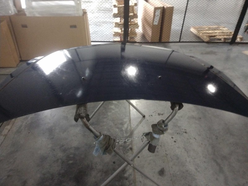 2009 Chevrolet Traverse OEM Blue Hood Panel - Good Condition, No Rust