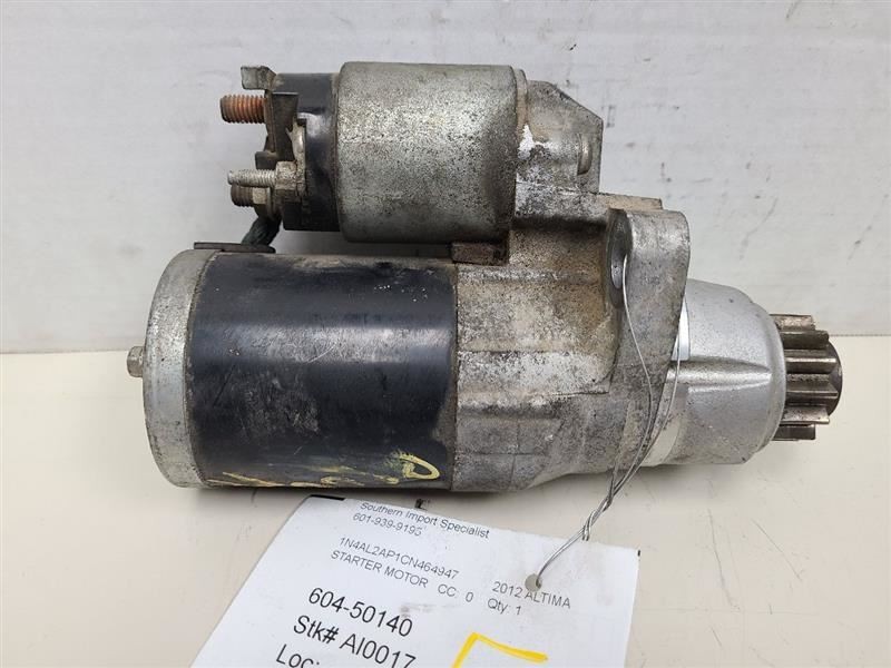 Starter Motor 4 Cylinder Coupe Fits 07-13 ALTIMA 563024