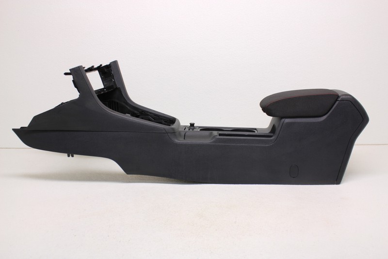 MK7 VW GTI Center Console Cloth W/ Red Stitching Armrest Genuine Oem 2015-2021